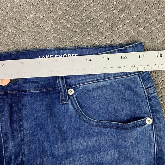 Mugsy Jeans Men's 35 x 34 Fits 34 x 33 Blue Lake Shores Stretch FLX3NLA - Picture 10 of 14